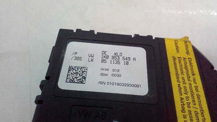 фото №9, Датчик kąta поворота volkswagen golf v 1k0953549a