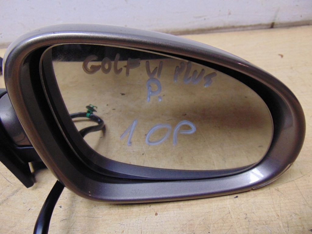 фото №11, Зеркало правое vw golf vi plus 10 pin europa