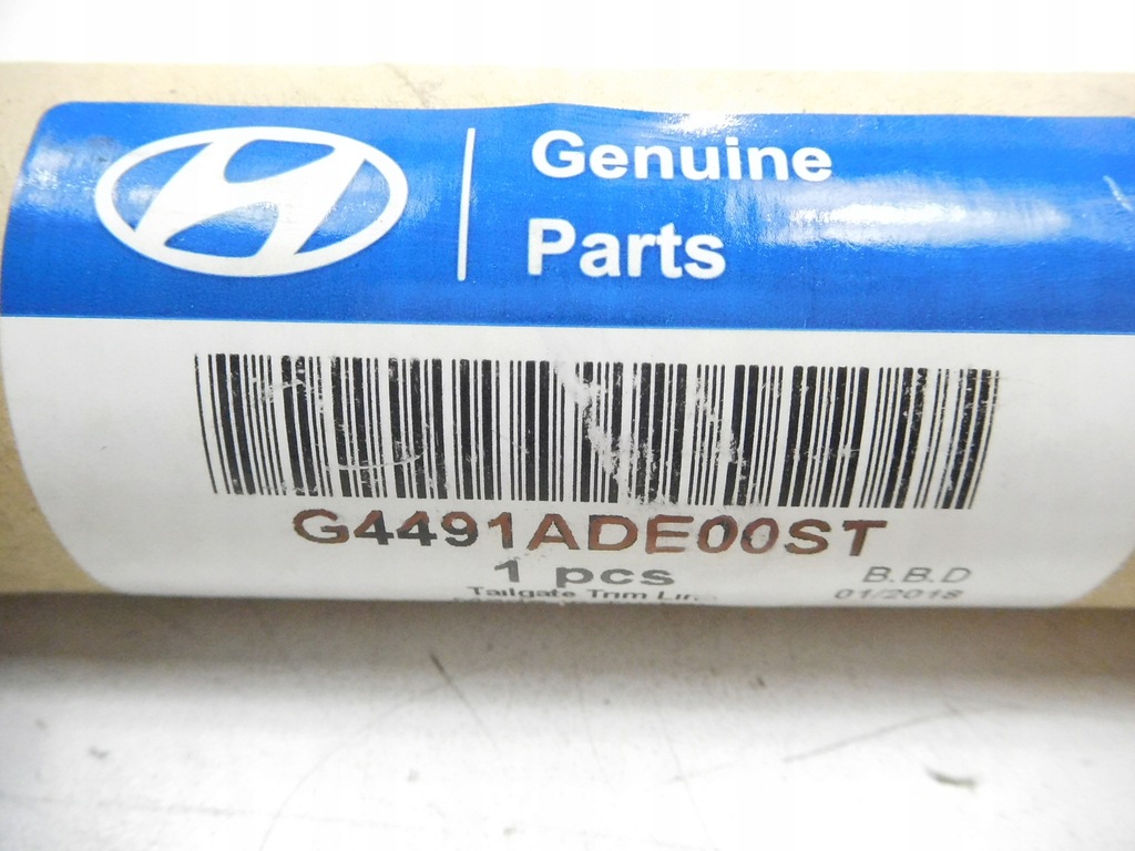 фото №6, Молдинг крышки багажника hyundai i30 iii оригинальный номер g4491ade00st