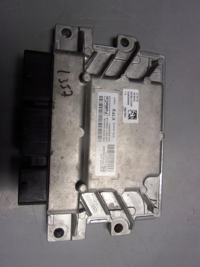 фото №1, Ford fusion usa бортовой компьютер блок управления gs7a-12a650-zc