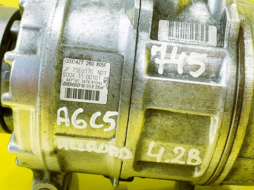 фото №7, Компресор компресор кондиціонера a6 c5 allroad 4.2