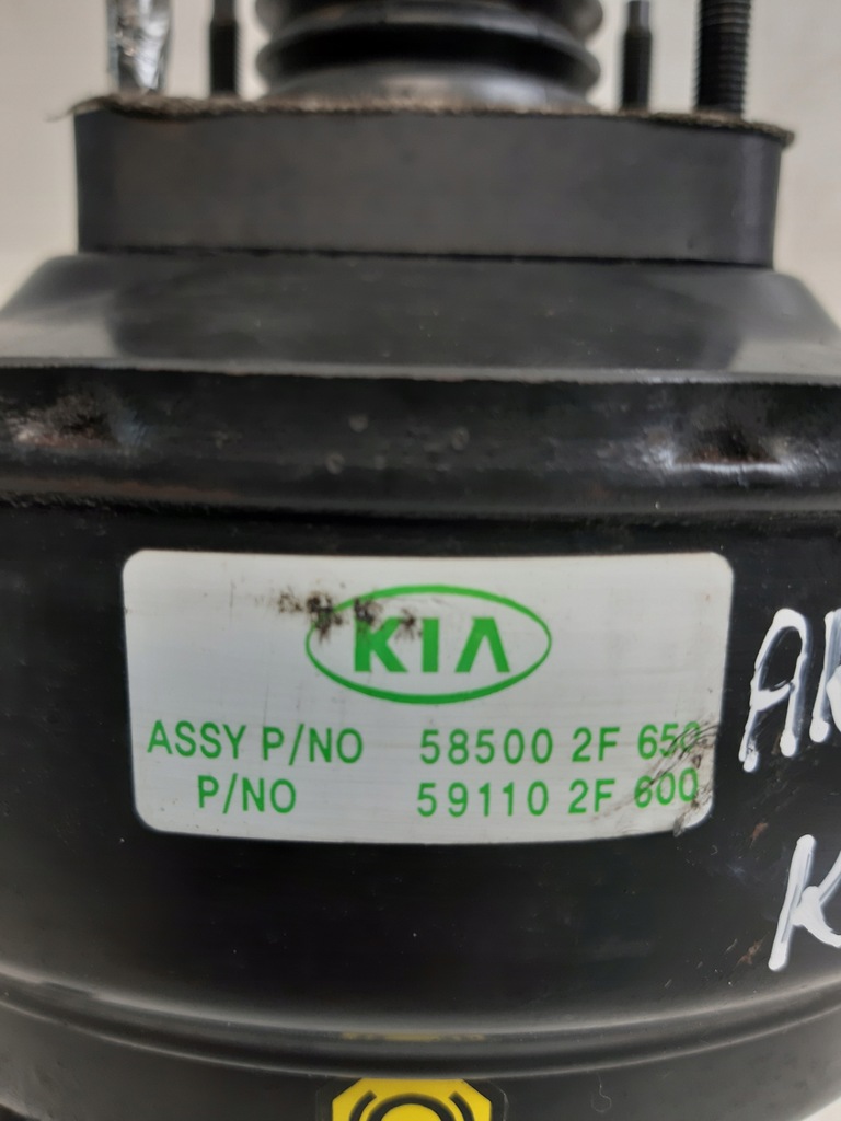 фото №5, Kia cerato 1.6 crdi оригінальний номер 58500-2f650 підсилювач гальм гальмівні d65