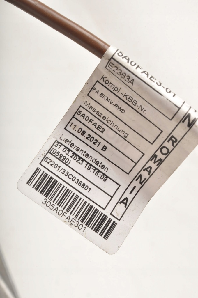 фото №6, Bmw i4 g26 кронштейн компресора кондиціонера 23r 5a075d6