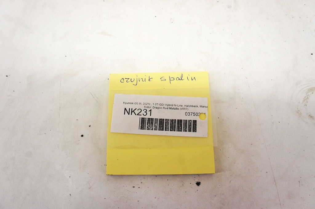 фото №5, Nk231 hyundai i20 iii датчик вихлопних газів 2110841