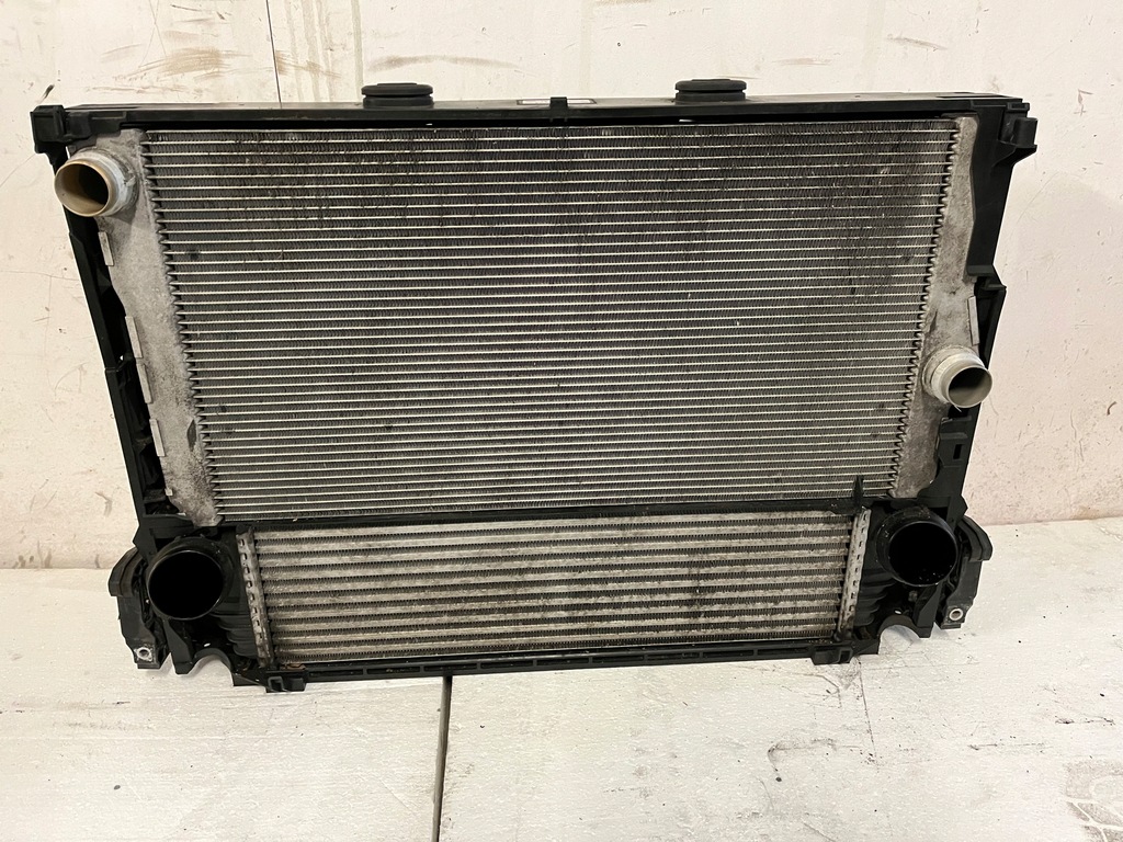 фото №7, Радиатор комплект woda интеркулер кондиционер рамка bmw f10 f11 2.0d 8509170