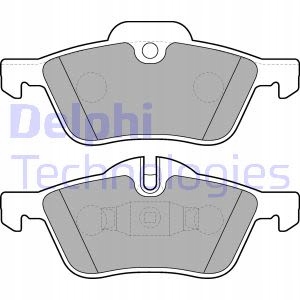 фото №3, Гальмівні колодки гальмівні delphi lp1657