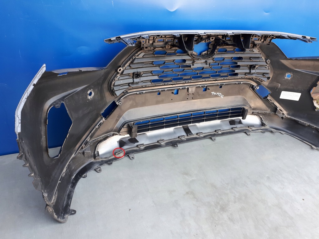 фото №13, Toyota rav4 2018 2019 2020 18 19- бампер передній