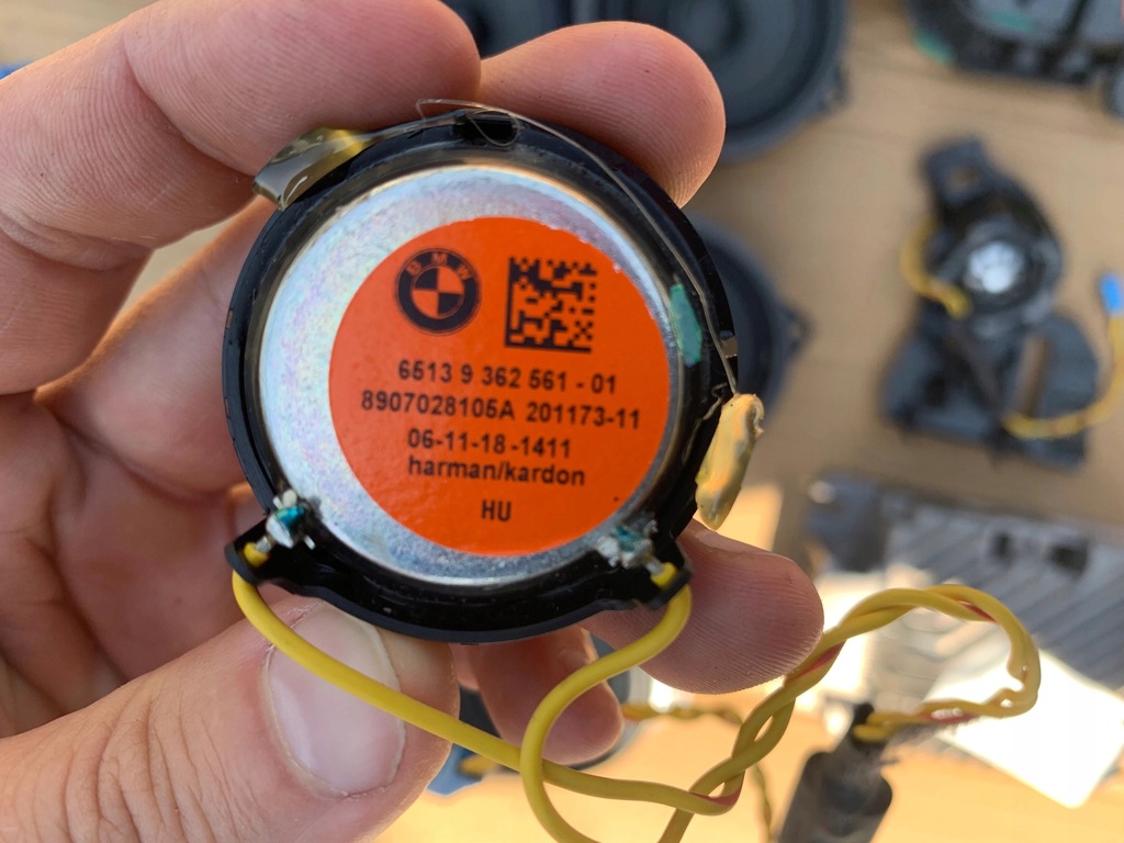 фото №12, Набор динамиков усилитель harman kardon bmw 8 g16 m8 f93