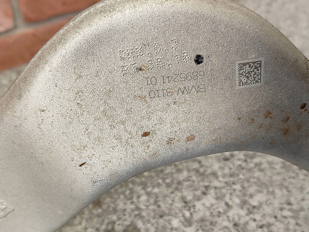 фото №7, Поворотный кулак левый перед левая + рычаги bmw i4 g26 rwd 6893259 6895241