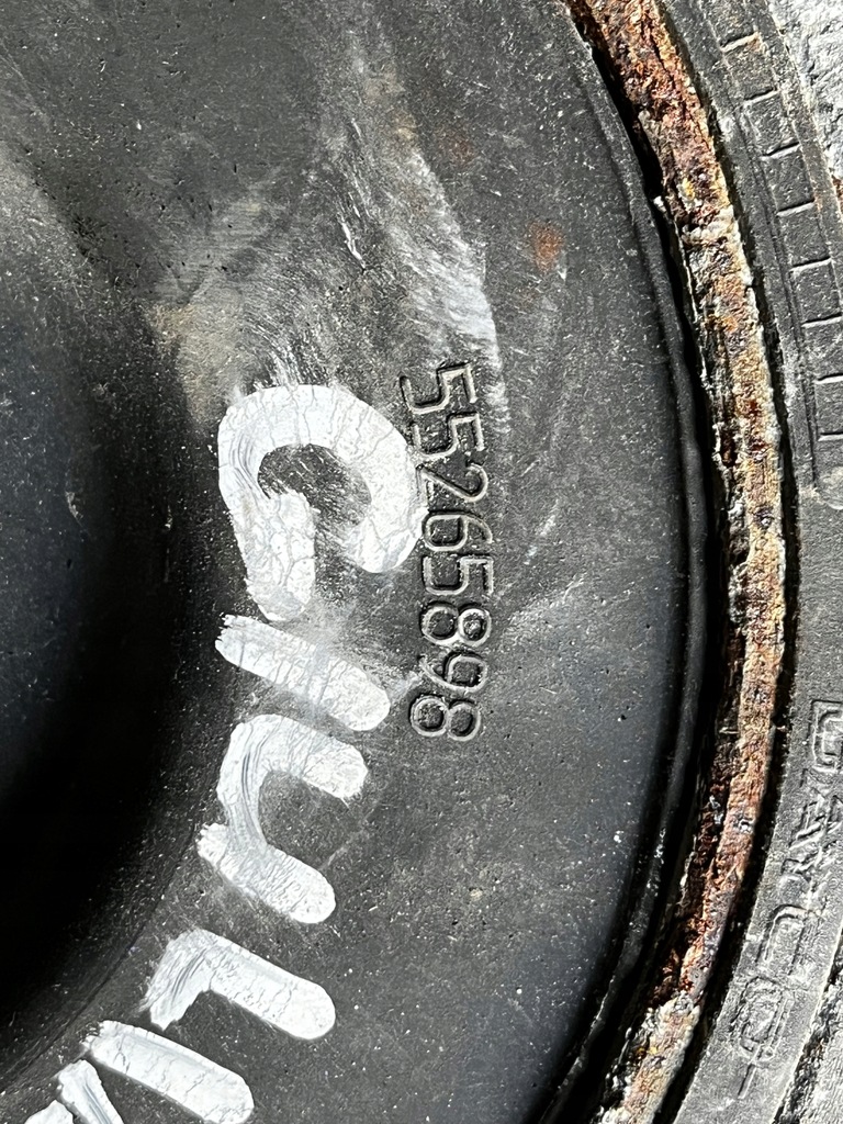 фото №3, 5 alfa romeo giulia шкив коленчатого вала 55265898