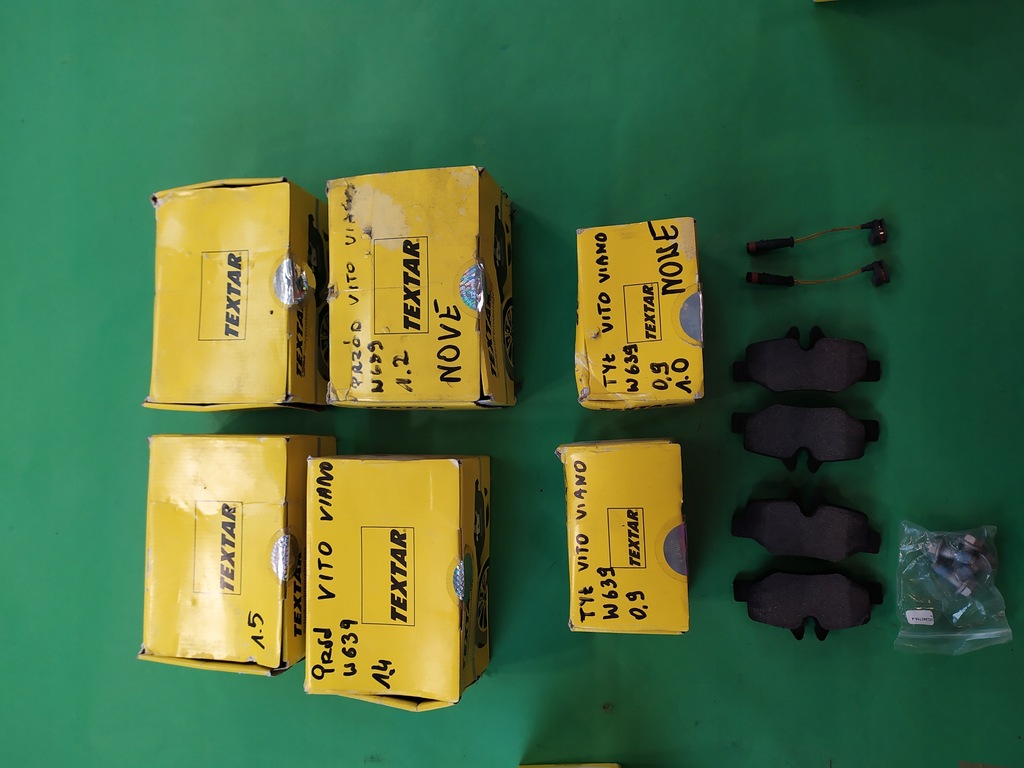 фото №15, Тормозные колодки тормозные задняя mercedes vito viano w639