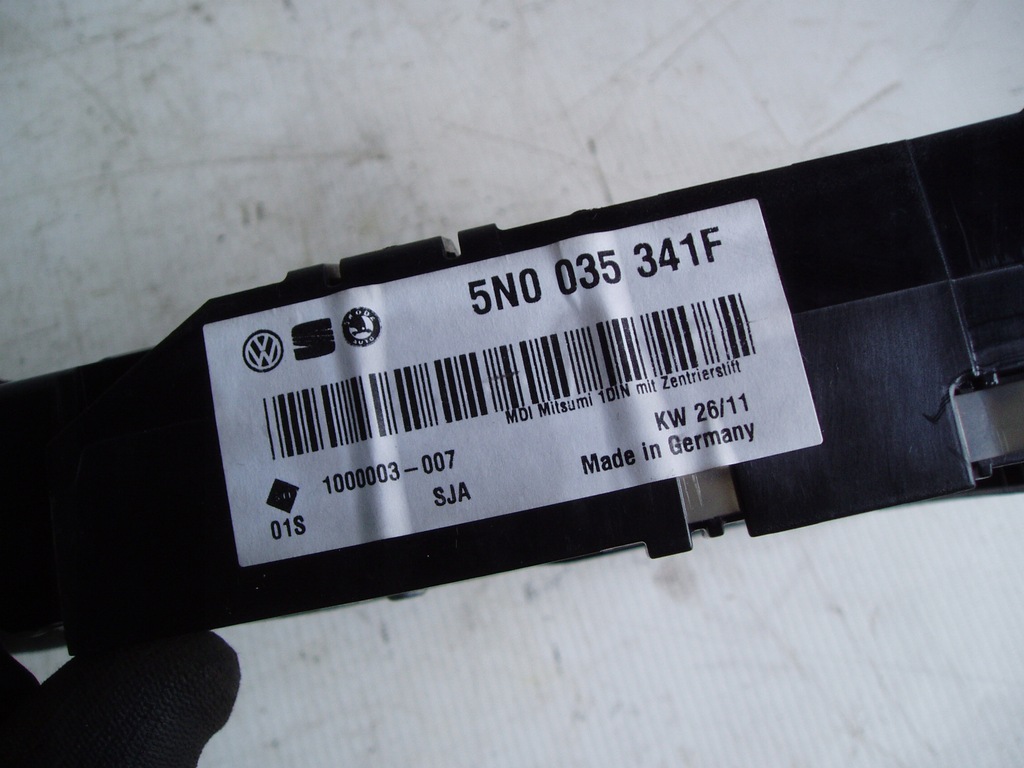 фото №4, Модуль комфорта volkswagen оригинальный номер 5n0035341f