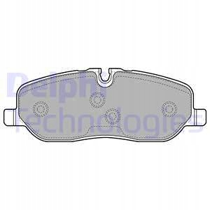 фото №2, Delphi lp1935 набор тормозных колодок тормозных, тормоза дисковые