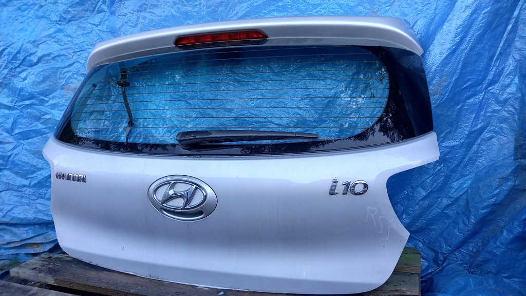 фото №2, Hyundai i10 ii 2017 lak rys крышка багажника багажника задняя