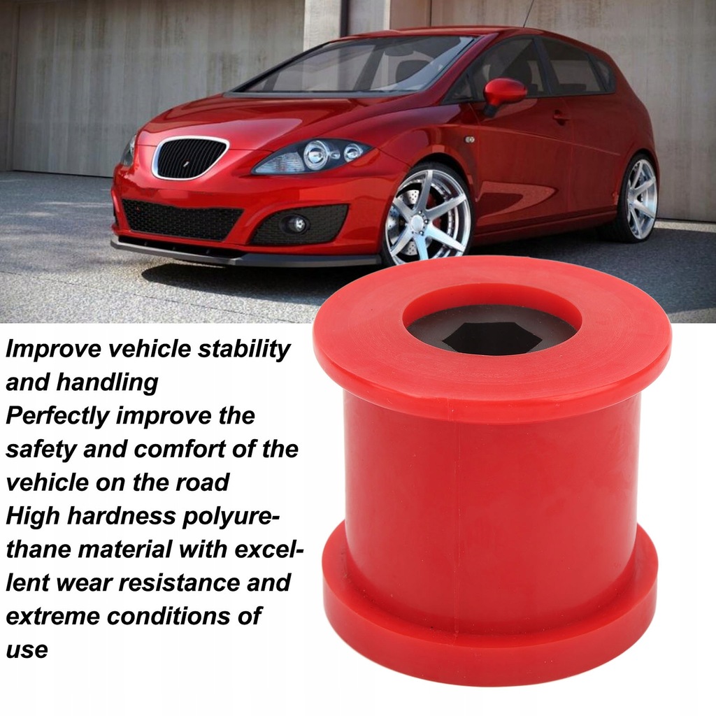 фото №14, Втулка рычага запасная с czerwonego poliuretanu