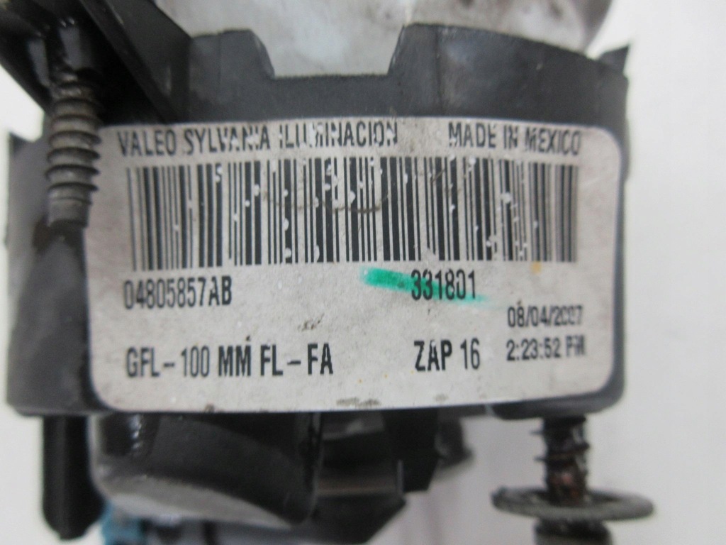 фото №16, Chrysler voyager iv лампа противотуманная противотуманная фара перед левый правый lift