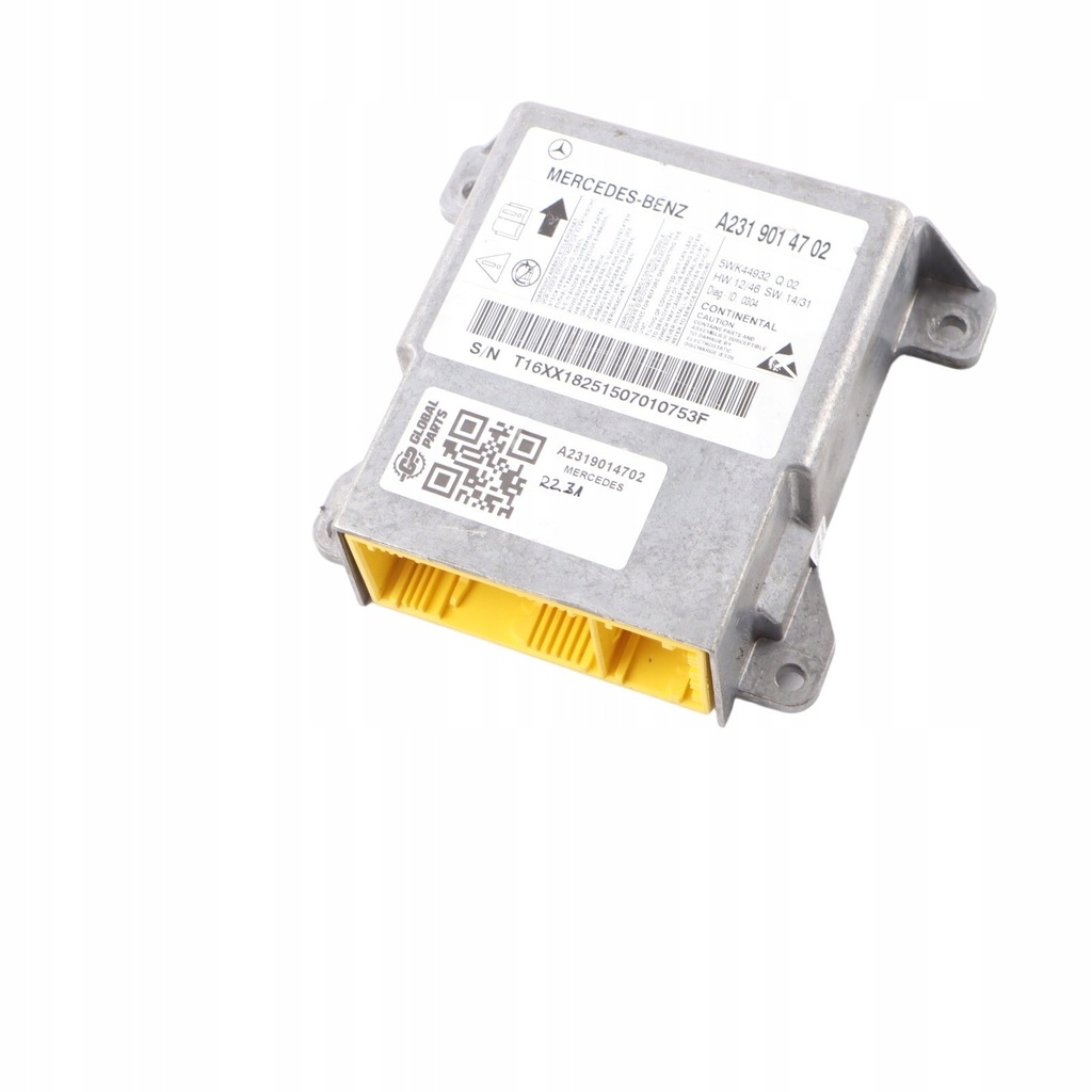 фото №1, Mercedes r231 модуль блок керування подушок повітряних ecu srs a2319014702
