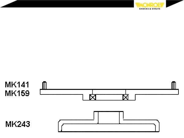 фото №2, Подушка амортизатора [monroe]