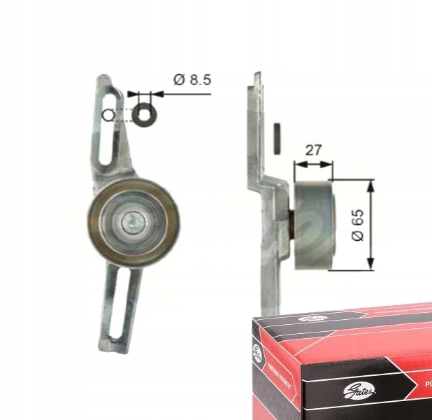 фото №1, Ролик натяжитель ремень клиновой peugeot partner