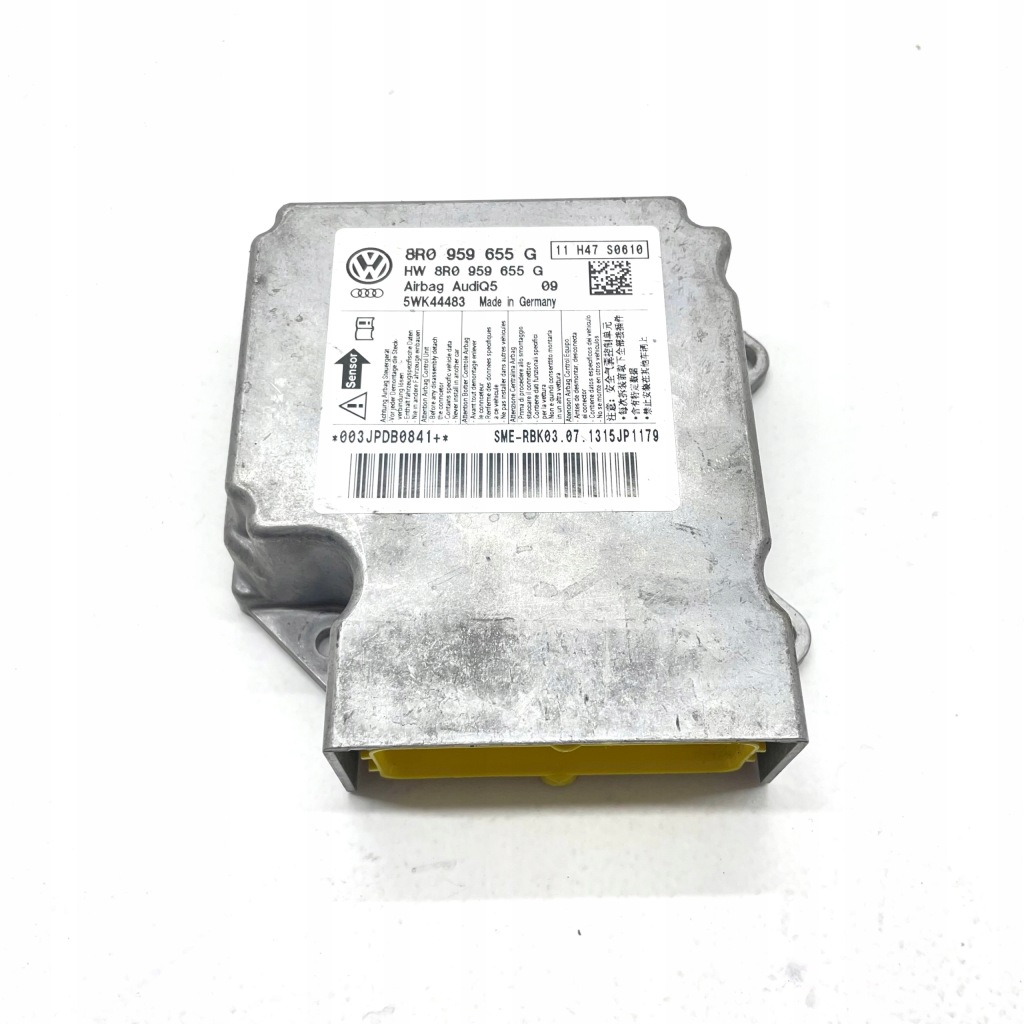 фото №1, Модуль датчик подушек подушка безопасности audi оригинальный номер 8r0959655g