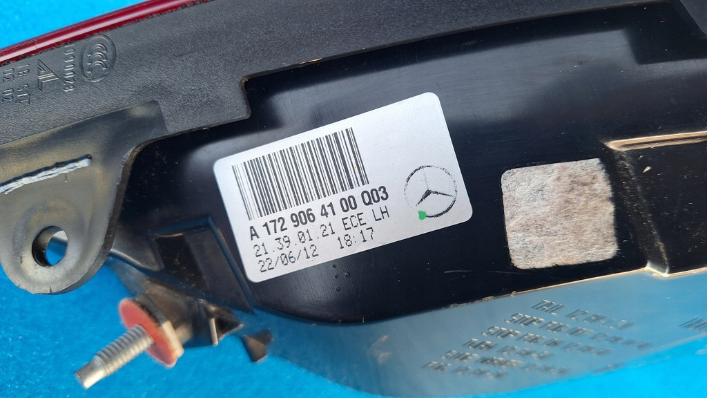 фото №9, Mercedes slk r172 лампа левая задняя