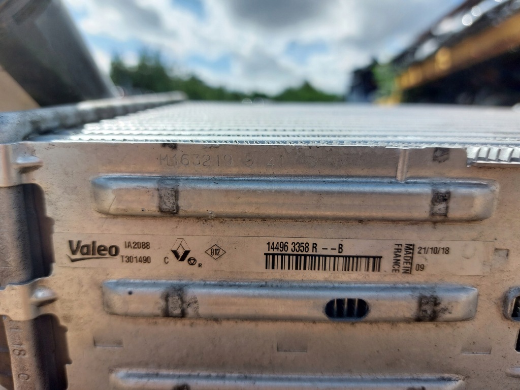 фото №4, Радиатор интеркулер renault talisman