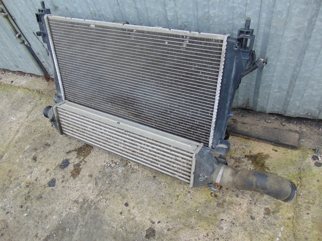 фото №11, Комплект радиатор вентилятор combo d doblo ii 1.3 d