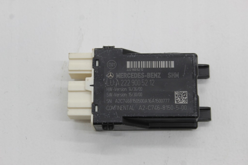 фото №1, Mercedes s-klasa w222 модуль блок управления a2229005212