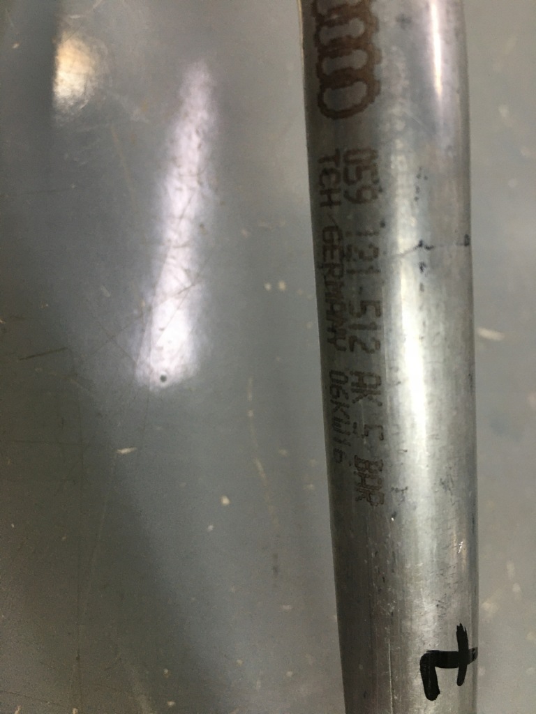 фото №5, Audi a4 8w b9 a5 f5 шланг wody wąż труба 3.0 tdi 059121512ak