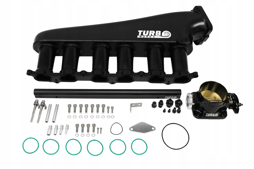 фото №8, Коллектор всасывающий toyota chaser supra 1jz с дроссельная заслонка i молдинг топливная