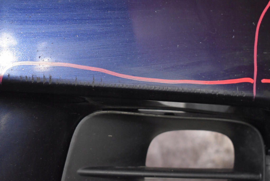 фото №6, Бампер перед передний fioletowy honda accord 7 vii 02-06