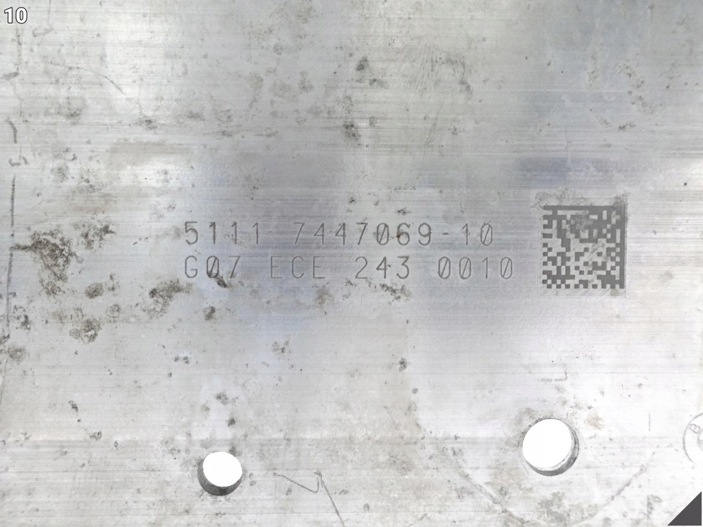 Bmw x7 g07 m-pakiet 18-22 бампер балка кронштейн усилитель перед 7447069 Доставка