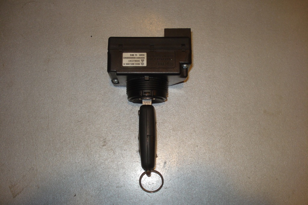 фото №1, Замок зажигания ключ audi a8 d3 3d0905865e