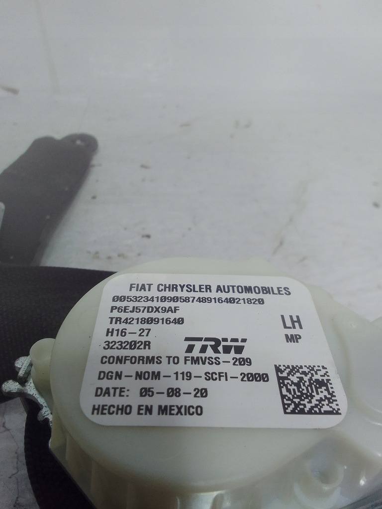 фото №11, Jeep compass ii 17-ремни безопасности левый правый задняя usa