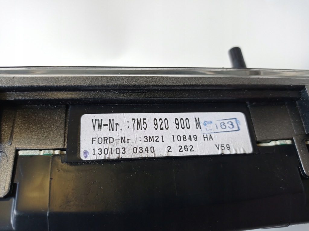 фото №10, Счетчик приборы ford galaxy 7m5920900m