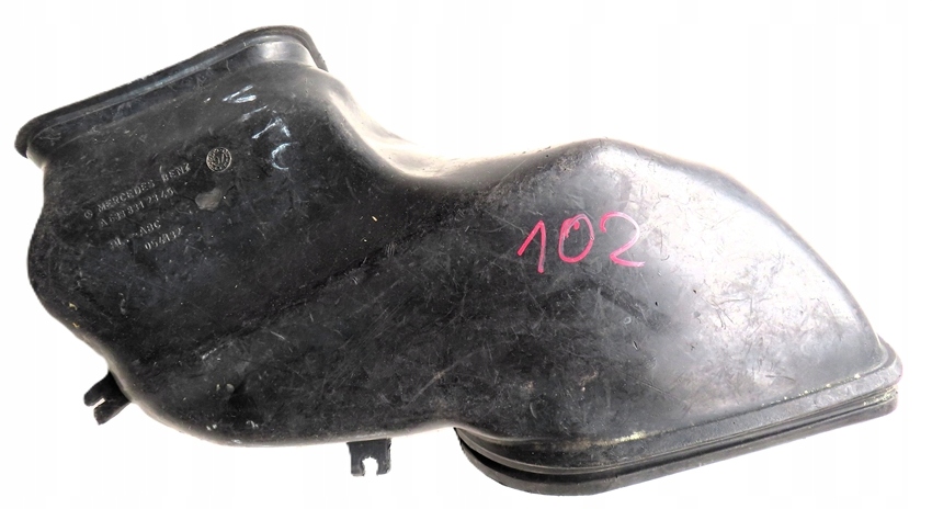 фото №1, Труба воздухозаборник воздуха mercedes vito w638 2.2 cdi 1996-2003 rok a6388312345