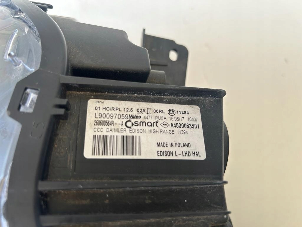 фото №5, Smart forfour 453 лампа ліва led 4539063501