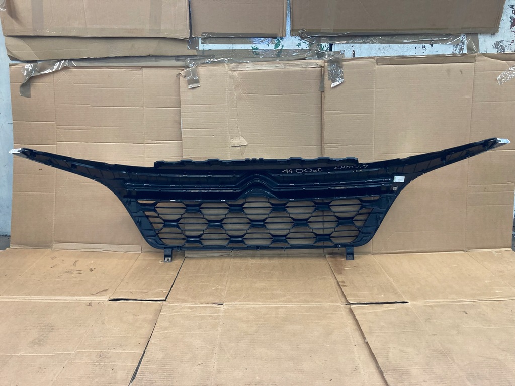 фото №12, Citroen jumper lift 14- решётка радиатора решётка радиатора хром оригинал демонтаж