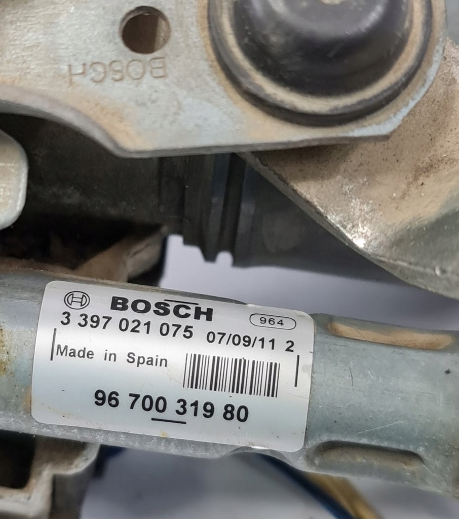 фото №6, Механизм моторчик дворники левый citroen c6 i