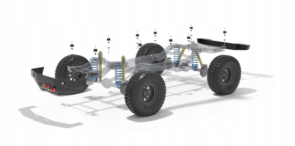 фото №10, Land rover discovery ii кузов lift 50 mm lift 2 cale болты 10.9