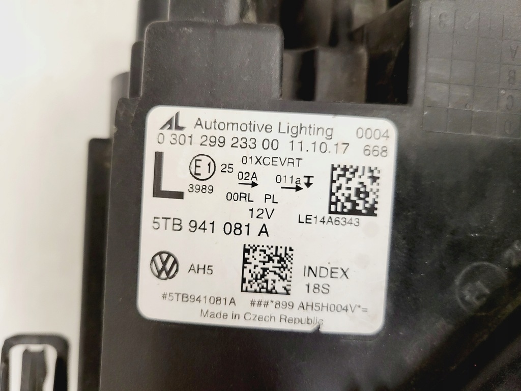 фото №13, Vw touran full led 5tb941081a 5tb941082b