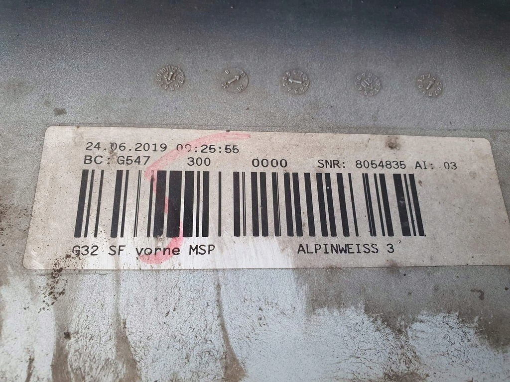 фото №8, Bmw 6 gt g32 m-pakiet бампер перед 8069701