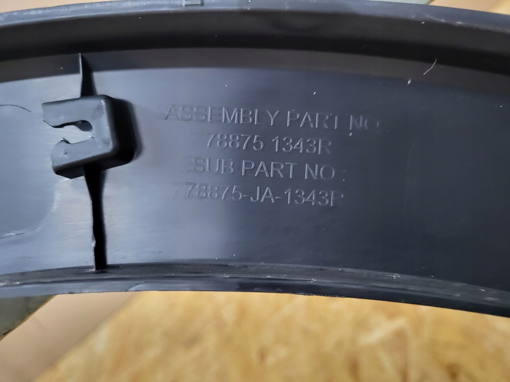 фото №12, Renault arkana молдинг na крыло задний задняя левая