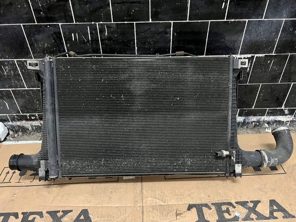 фото №1, Audi q7 4m0 3.0tdi радіатор вентилятор комплект