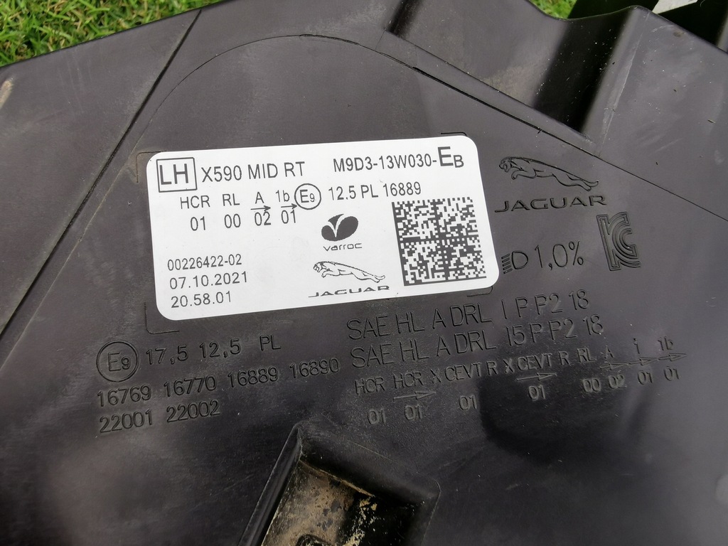 фото №12, Jaguar i pace x590 лампа ліва перед full led