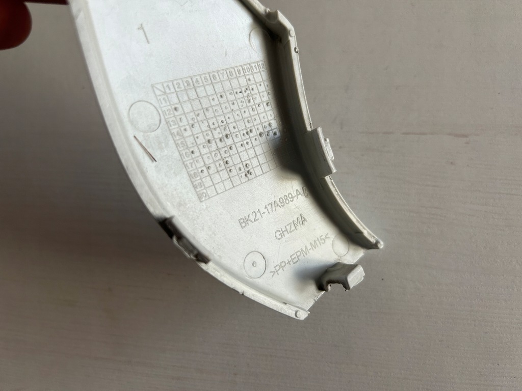 фото №10, Ford transit tourneo custom 2012-2017 заглушка фаркоп перед bk21 оригінал