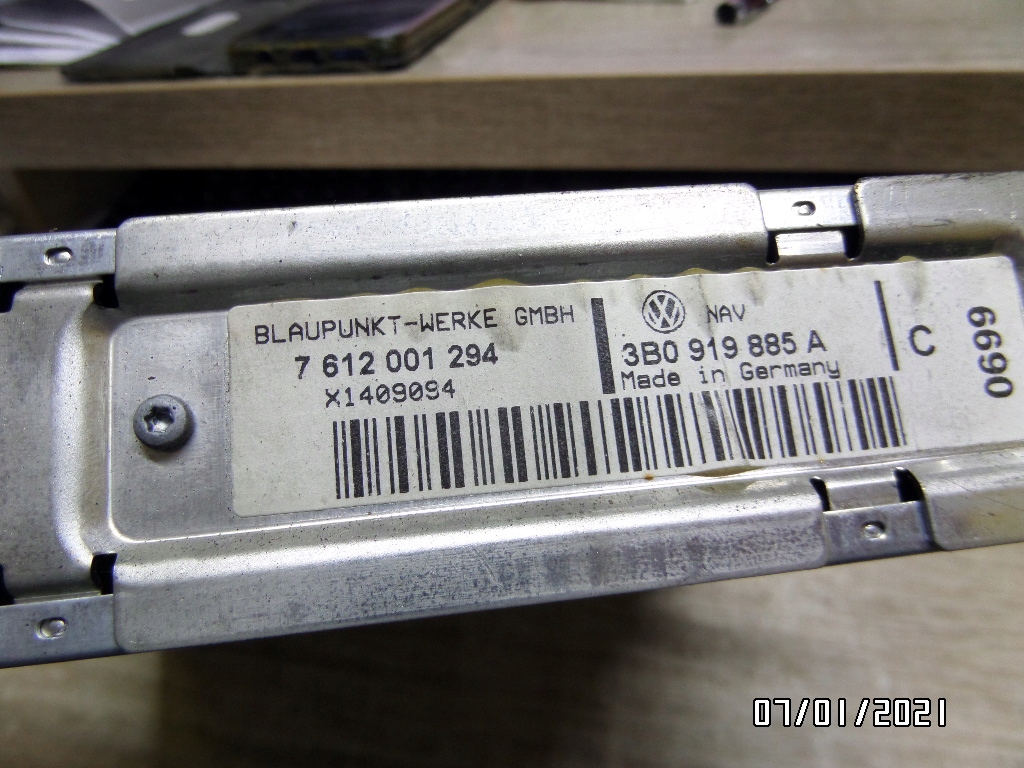 фото №7, Радионавигация volkswagen passat v b5 1.9 d