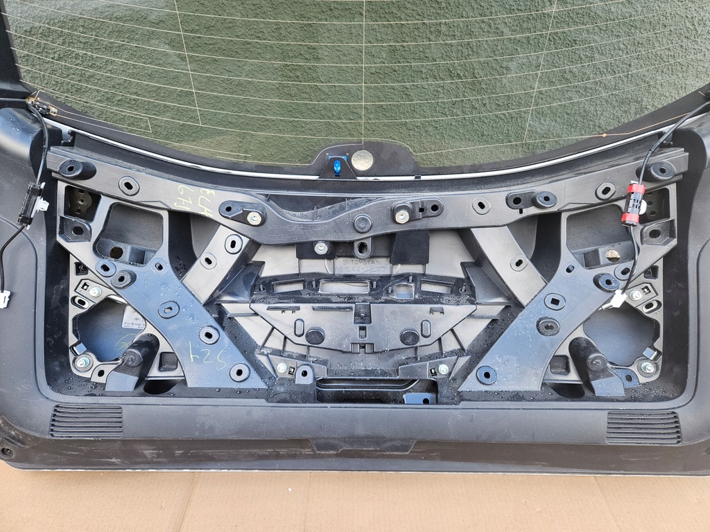 фото №11, Toyota corolla e21 kombi крышка багажника багажника стекло