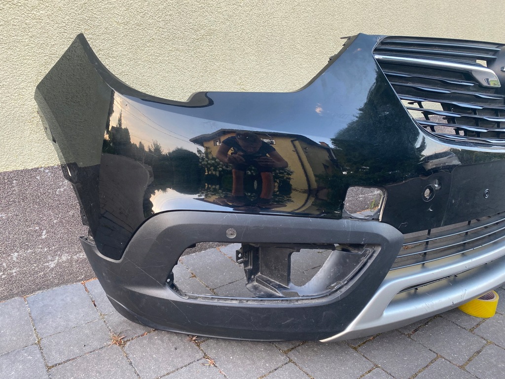 фото №6, Opel crossland x бампер передний перед 4xpdc решётка радиатора
