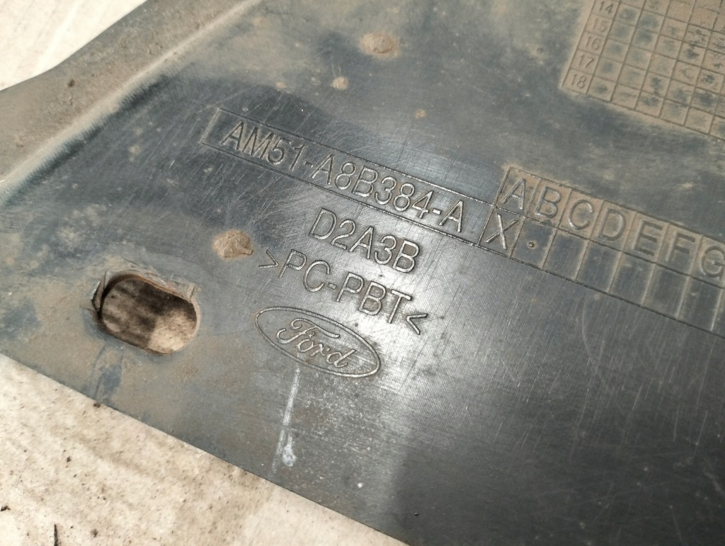 фото №13, Плита защита pod бампер ford c-max mk2 10-15 am51-a8b384-a